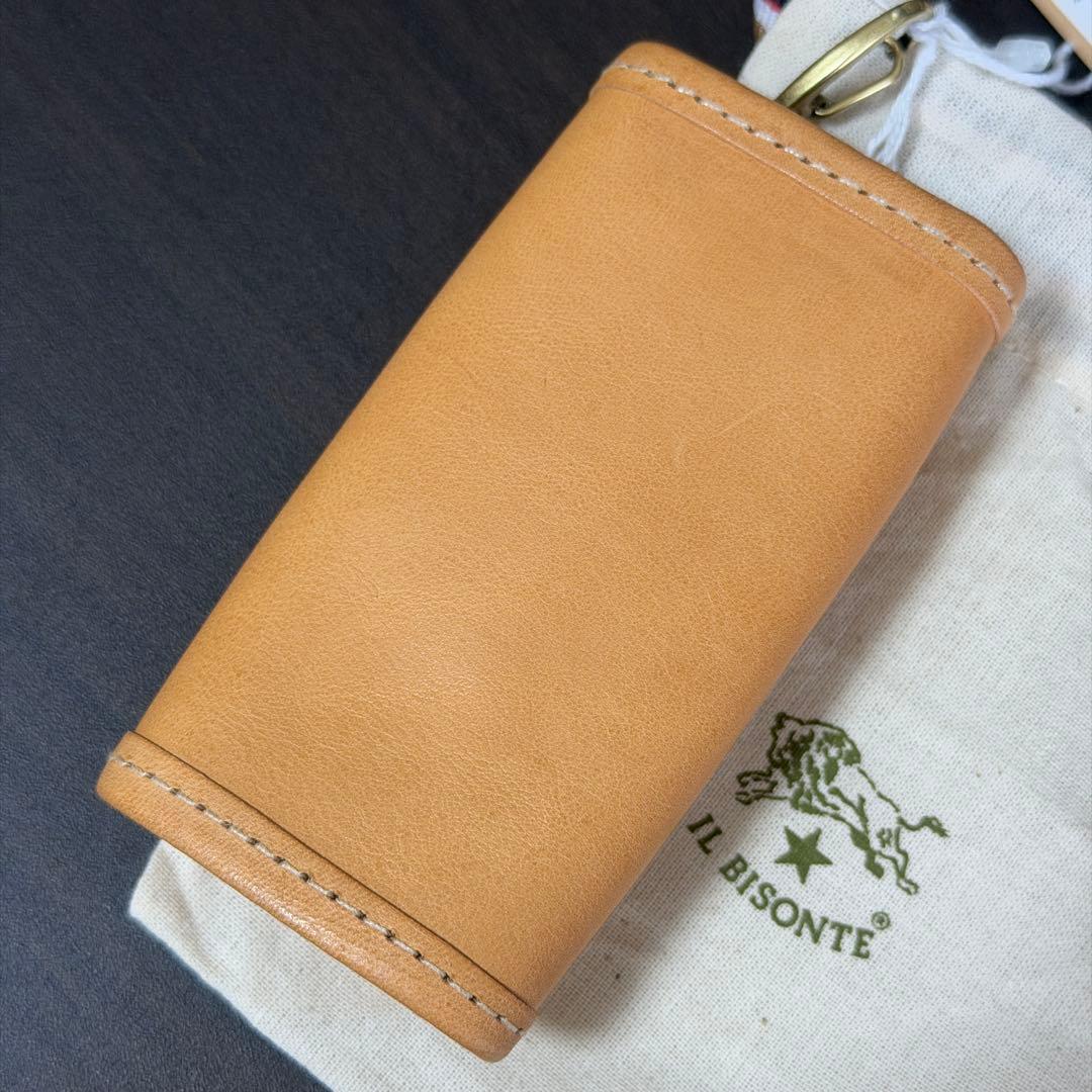 【新品未使用】イルビゾンテ キーケース ヌメ ナチュラル