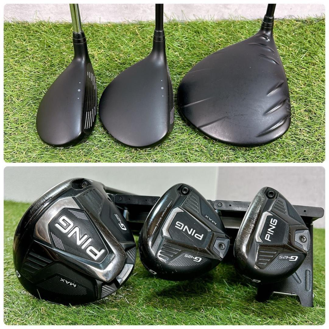 オール　G425 ピン ゴルフ クラブセット メンズ 初心者 右 S 入門 統一