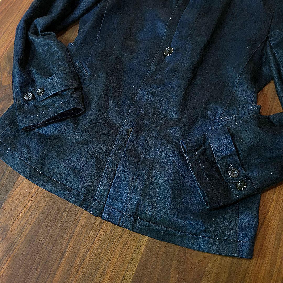 美品 トルネードマート スタンドカラー ジャケット LL ネイビー　コート