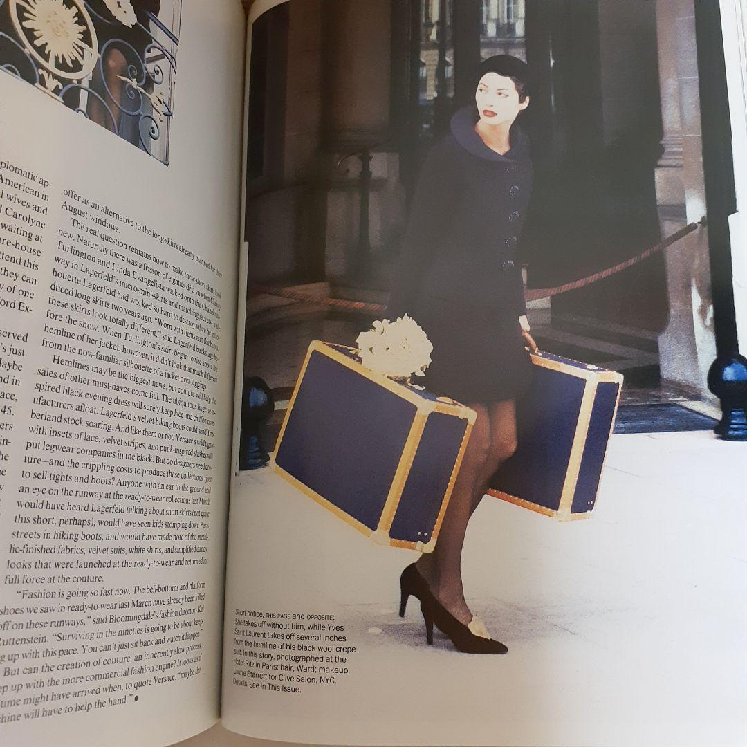 vogue US 1993 スーパーモデル満載　洋書