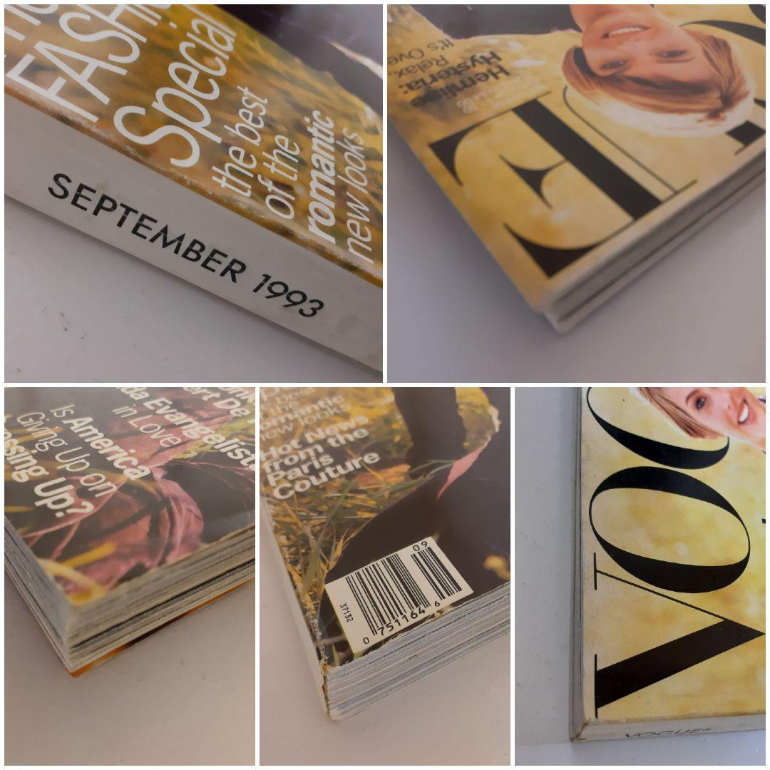 vogue US 1993 スーパーモデル満載　洋書