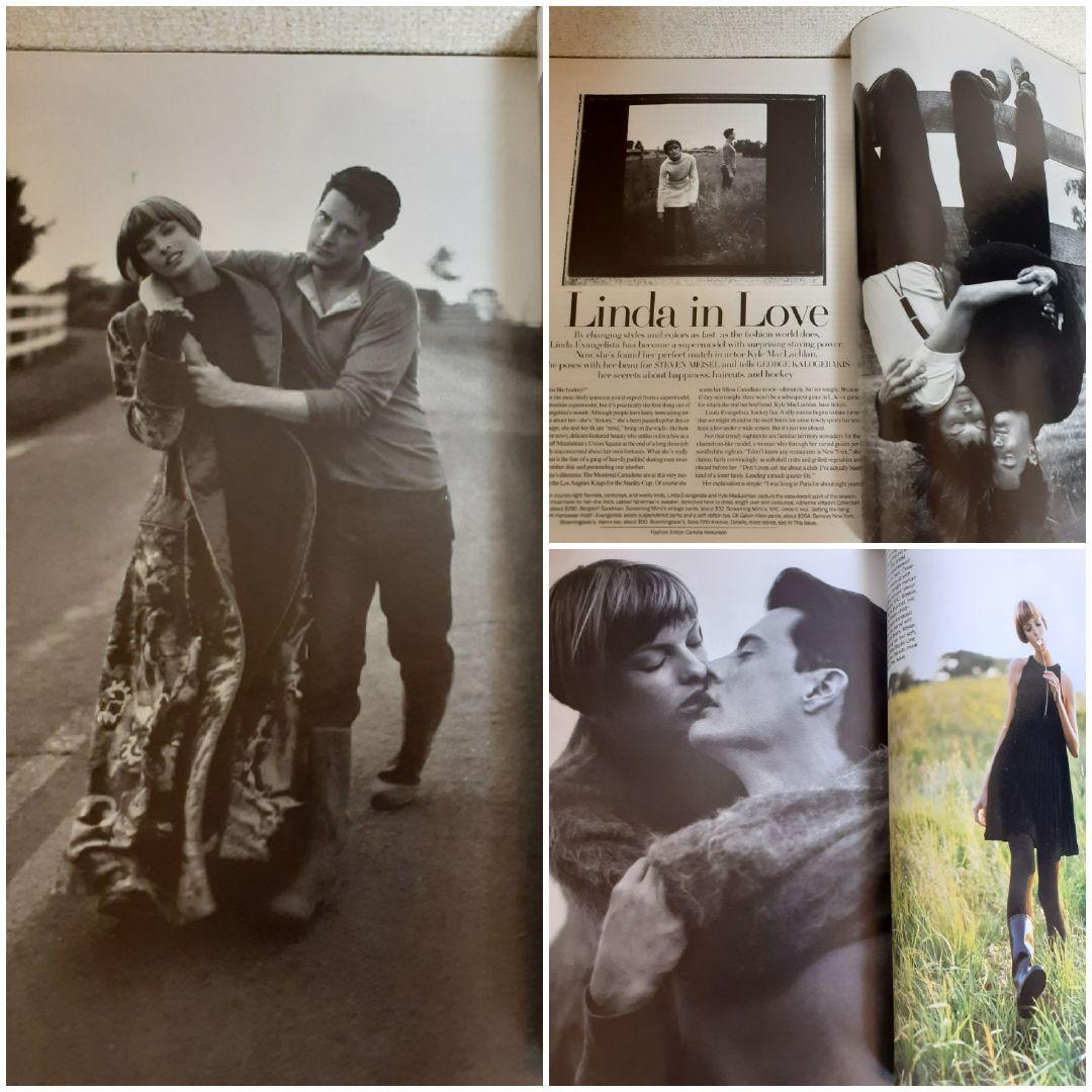 vogue US 1993 スーパーモデル満載　洋書