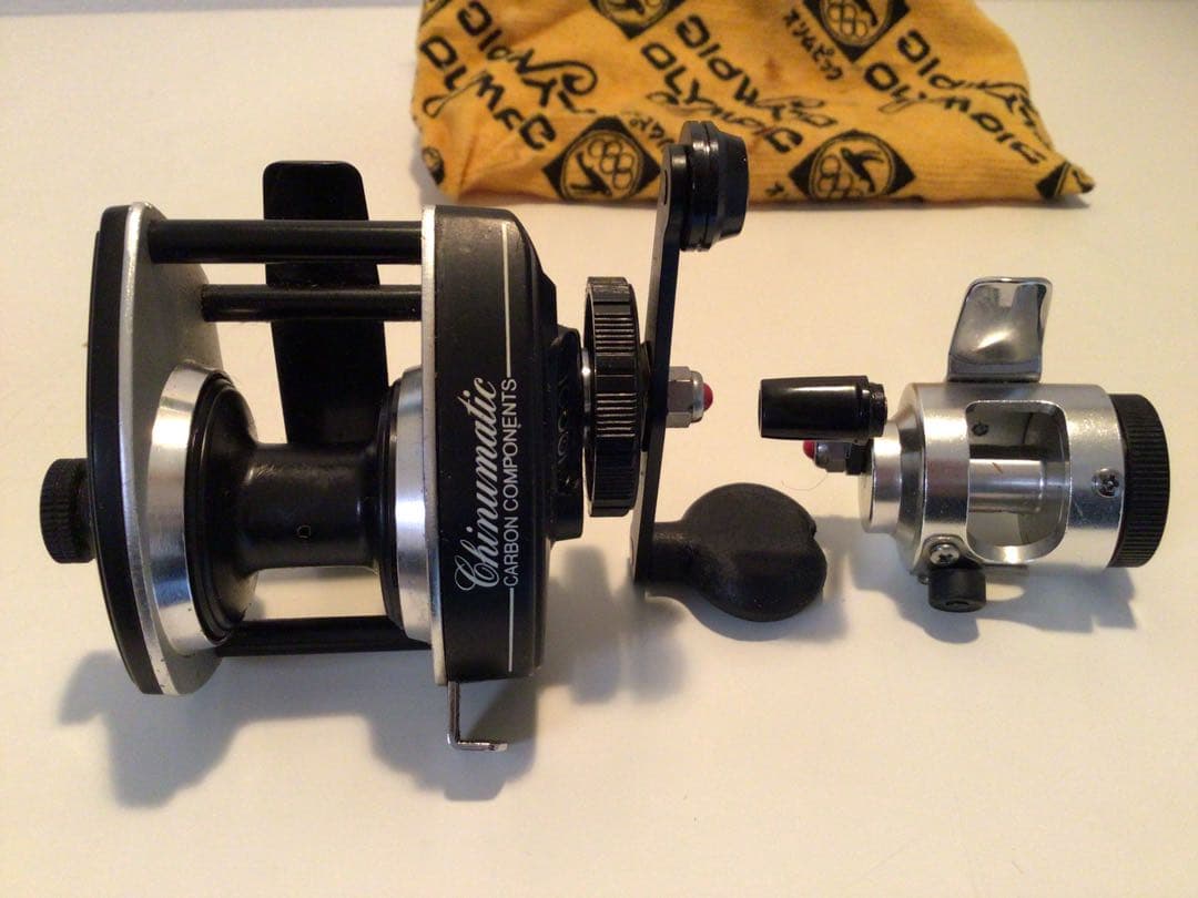 シマノ チヌマチック 1000L おまけ…ダイワ コロネットミニ 当時物 美品