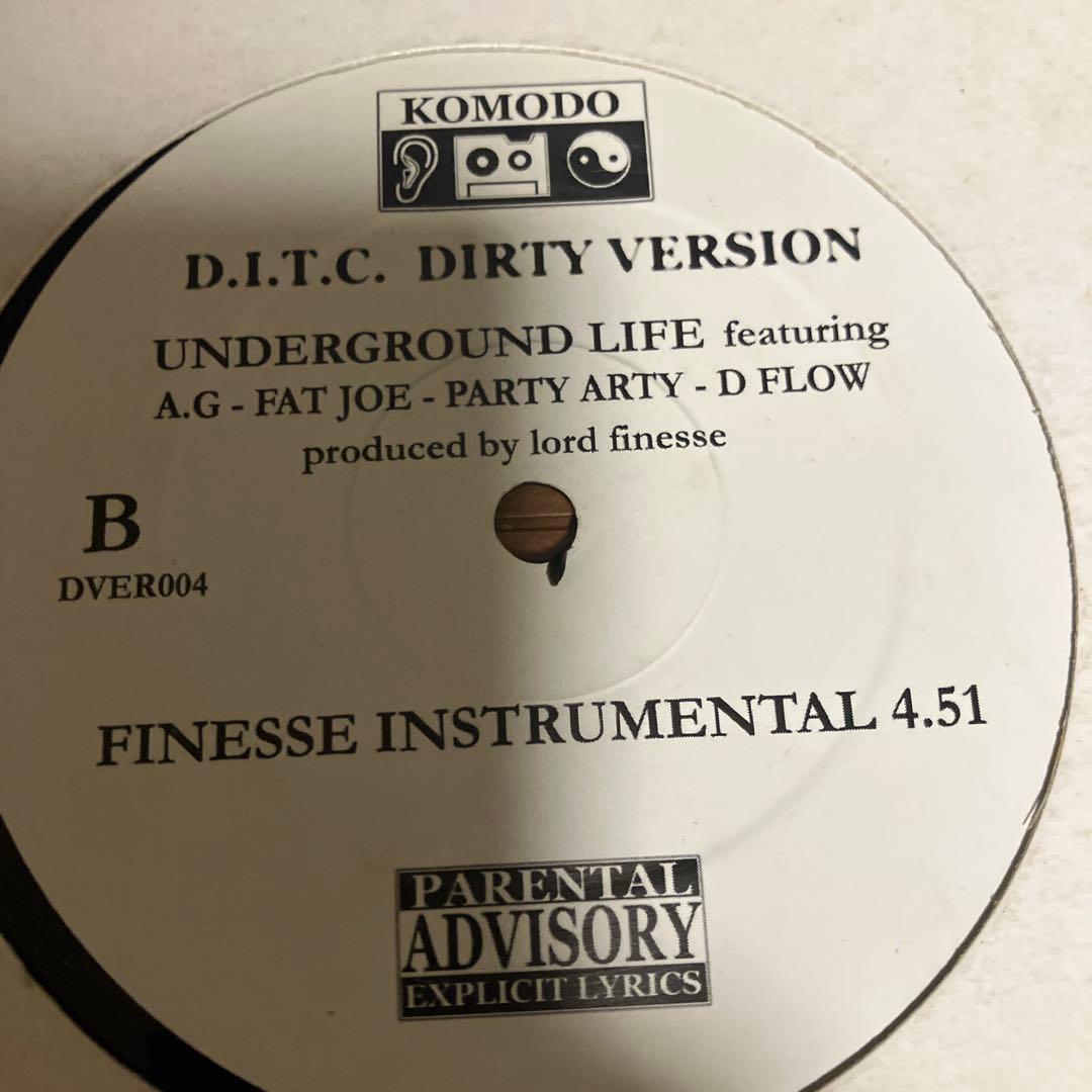 DITC レア12Inc ９枚set lordfinesse/diamond d