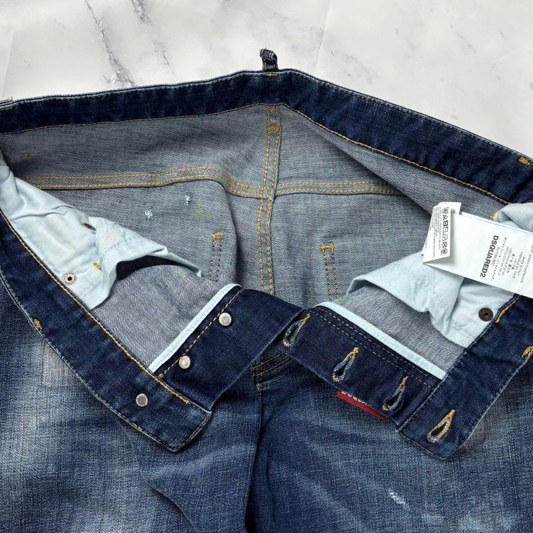 希少レア◆DSQUARED2 Skater 21年モデル 48 L ビッグロゴ