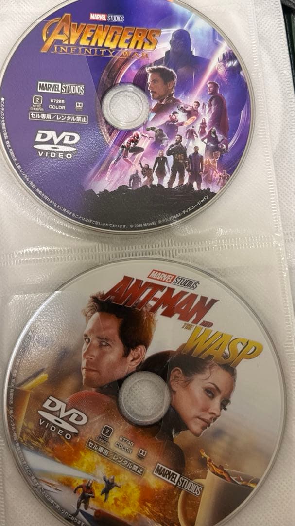 marvel DVD (iron man 〜 endgame + )