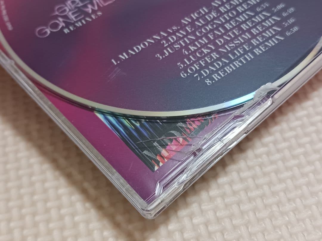 洋楽 MADONNA GIRL GONE WILD REMIXES CD