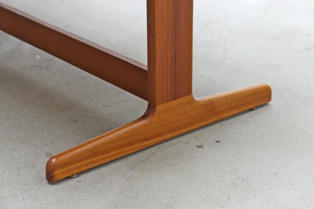 日田工芸 ヴィンテージ チーク無垢材 ダイニングテーブル 日本製 レトロ モダン