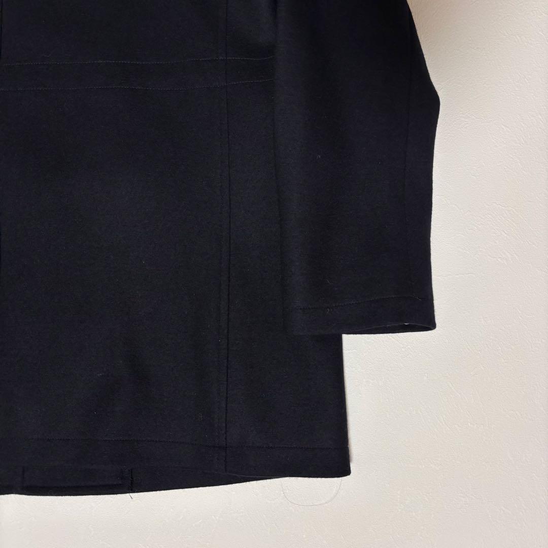 【美品】MOVB（モーブ）干場ウール ミリタリーウールジャケット ブラック 48