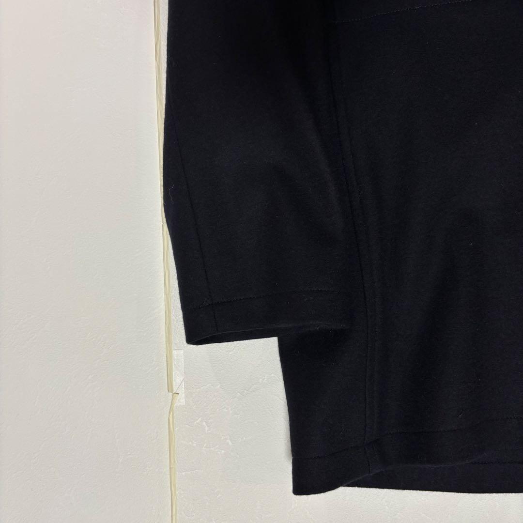 【美品】MOVB（モーブ）干場ウール ミリタリーウールジャケット ブラック 48