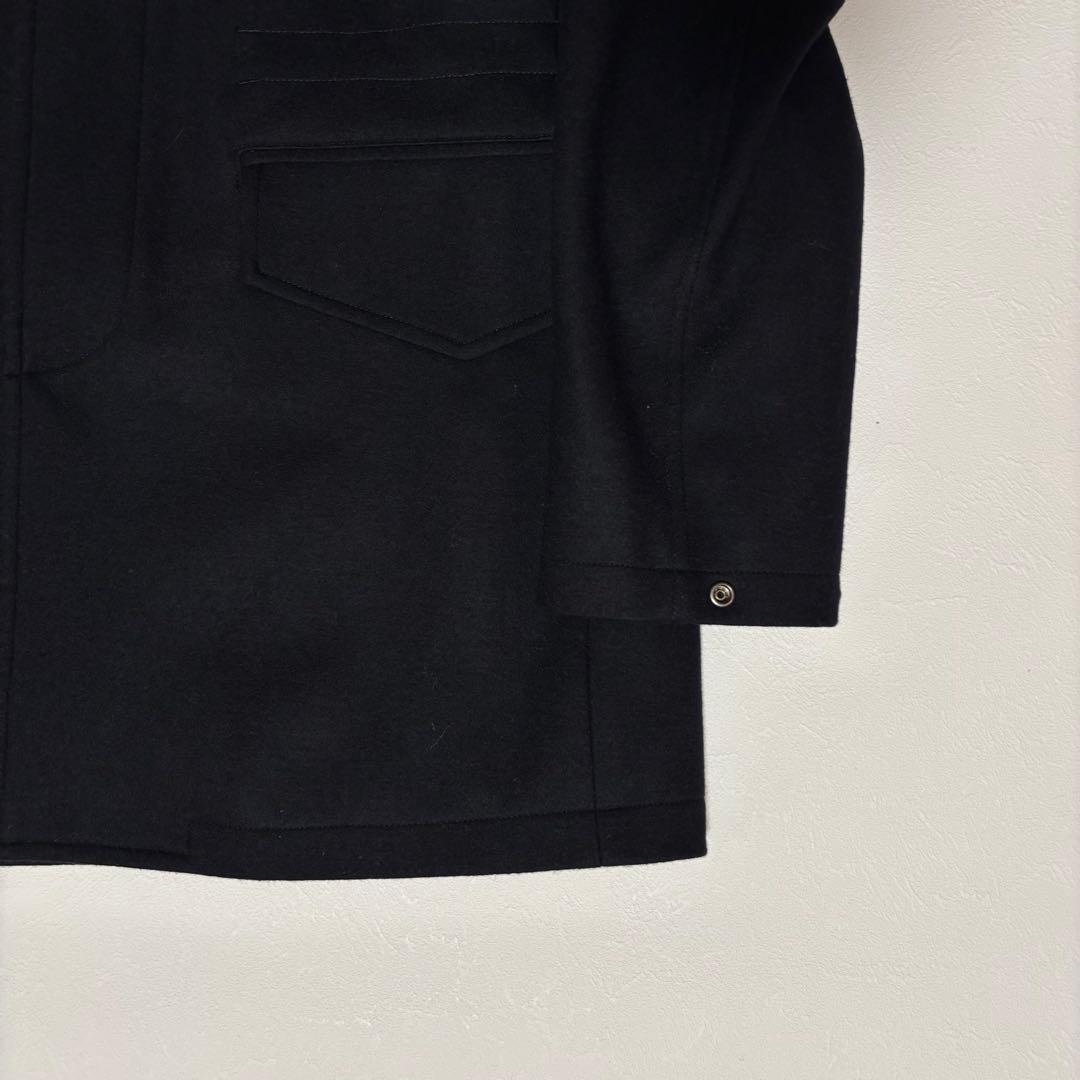 【美品】MOVB（モーブ）干場ウール ミリタリーウールジャケット ブラック 48