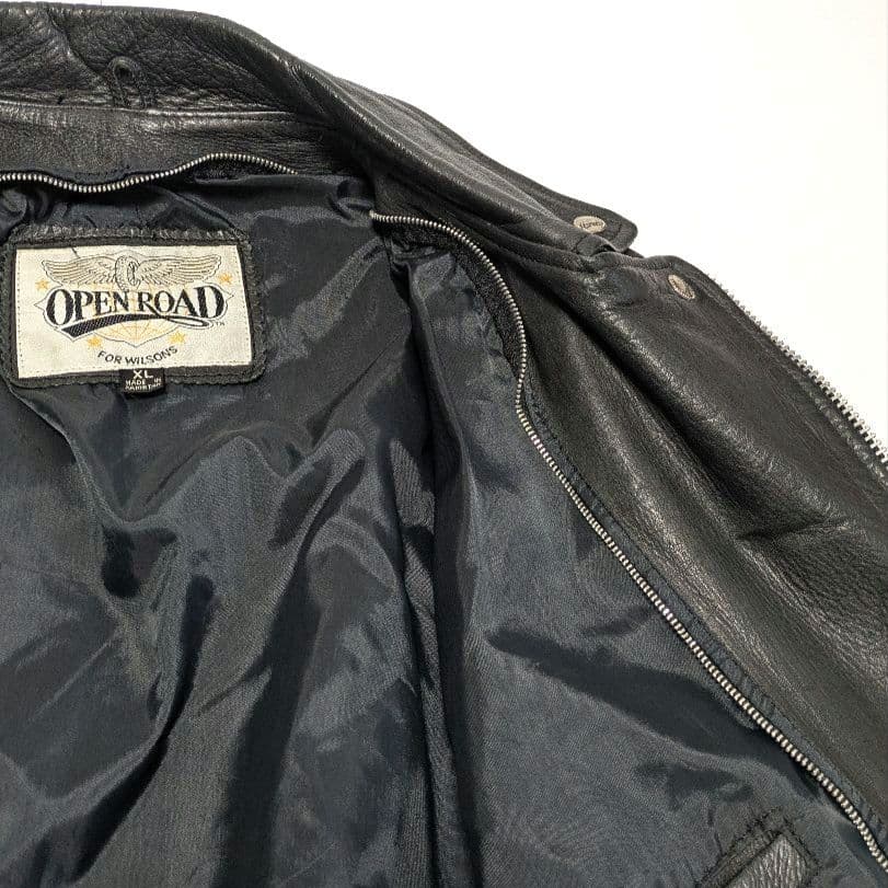 状態考慮　ダブルライダースジャケッXL OPENROAD FOR WILSONS