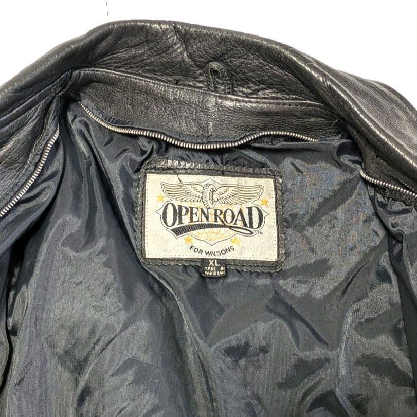 状態考慮　ダブルライダースジャケッXL OPENROAD FOR WILSONS