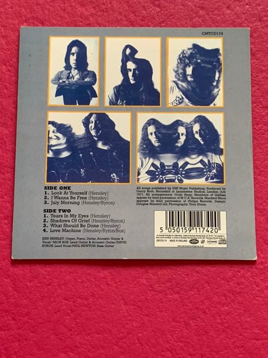 紙ジャケットCD URIAH HEEP/ LOOK AT YOURSELF