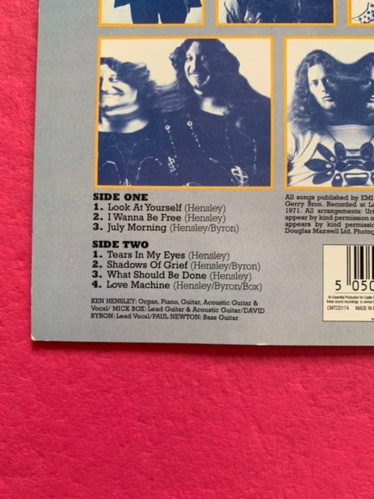 紙ジャケットCD URIAH HEEP/ LOOK AT YOURSELF