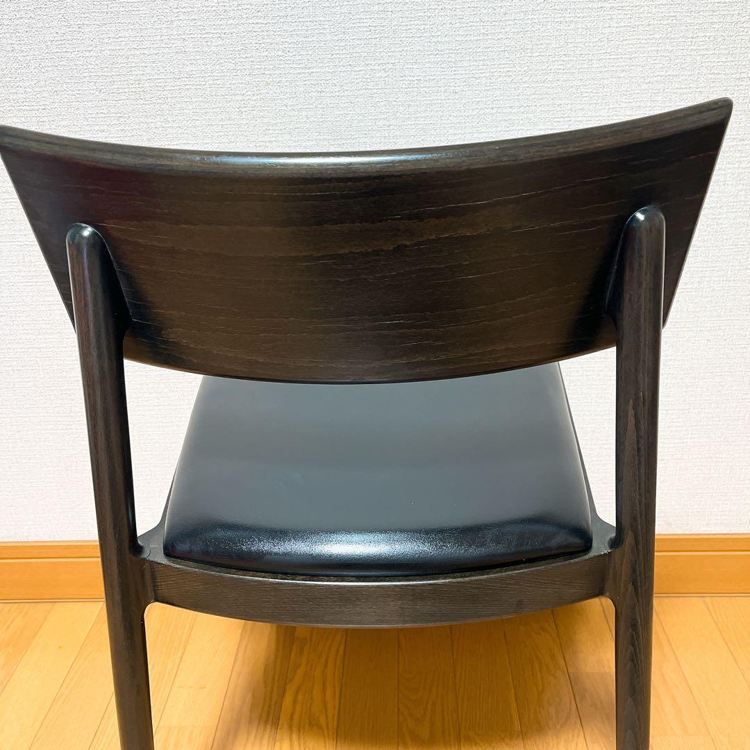 高級 TIME & STYLE 本革 チェア タイムアンドスタイル