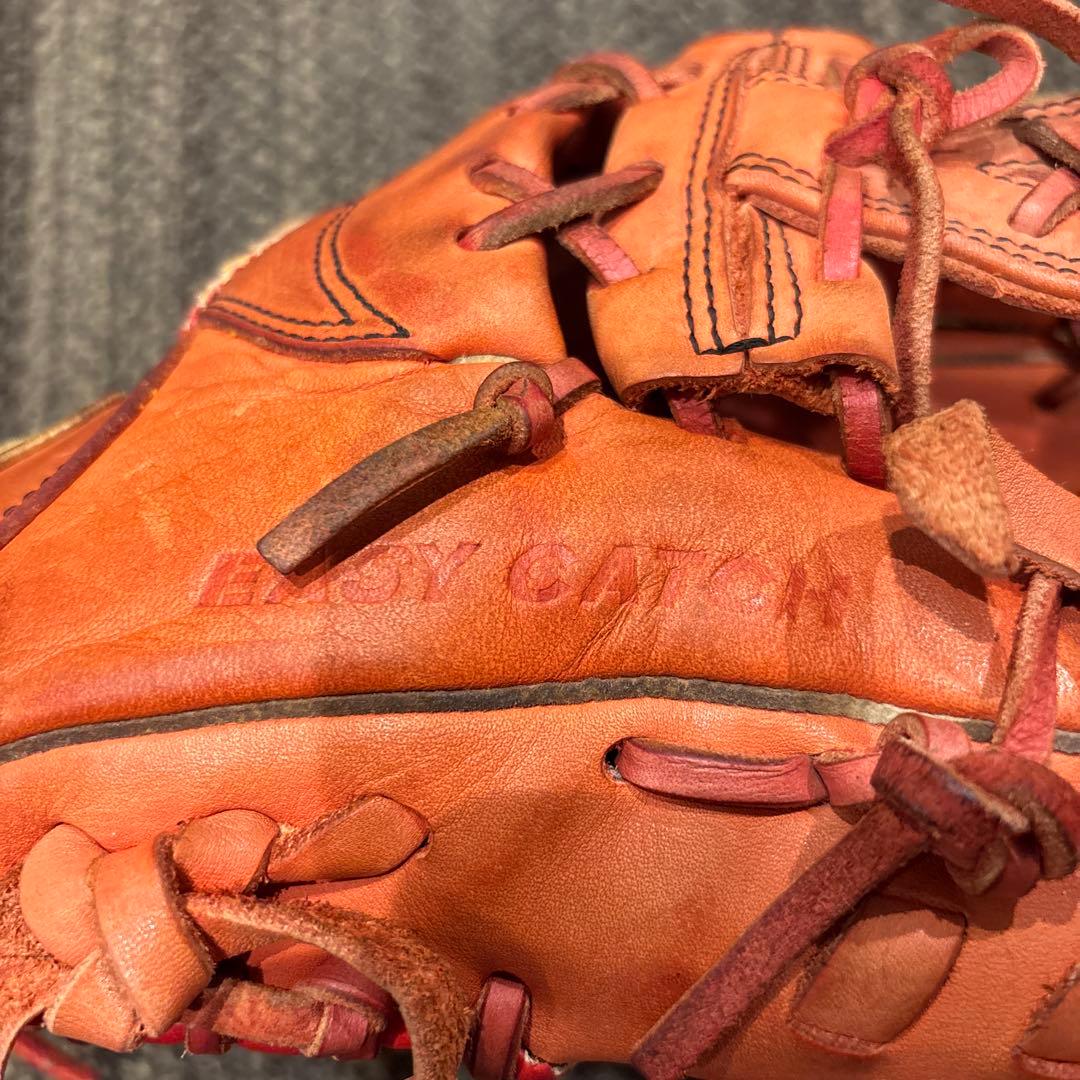 ★Wilson ウイルソン 軟式用 EZC オレンジ 内野手用 即戦力★