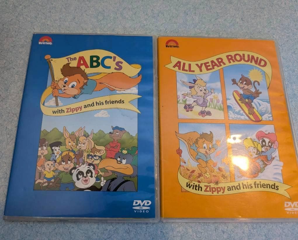 ディズニー 英語システム　ズィッピーZippy 非売品 DVD 全12枚