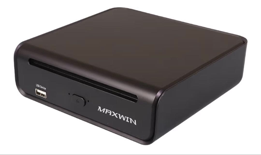 MAXWIN USB接続 DVDドライブ ブラック