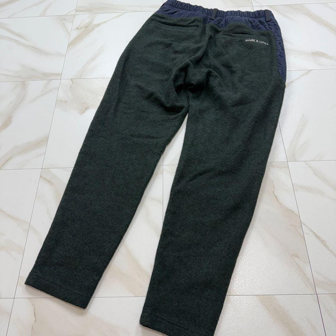 マークアンドロナ ニット切り替え パンツ ゴルフ GOLF 極暖 XL