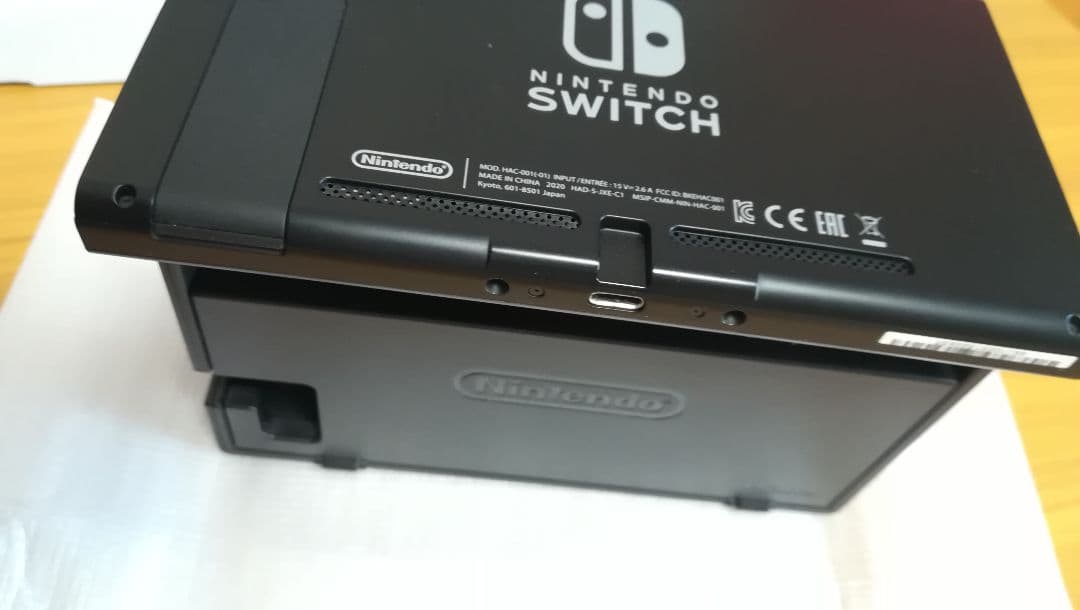 Nintendo Switch 本体 グレー ACアダプタ、Joy-Con付