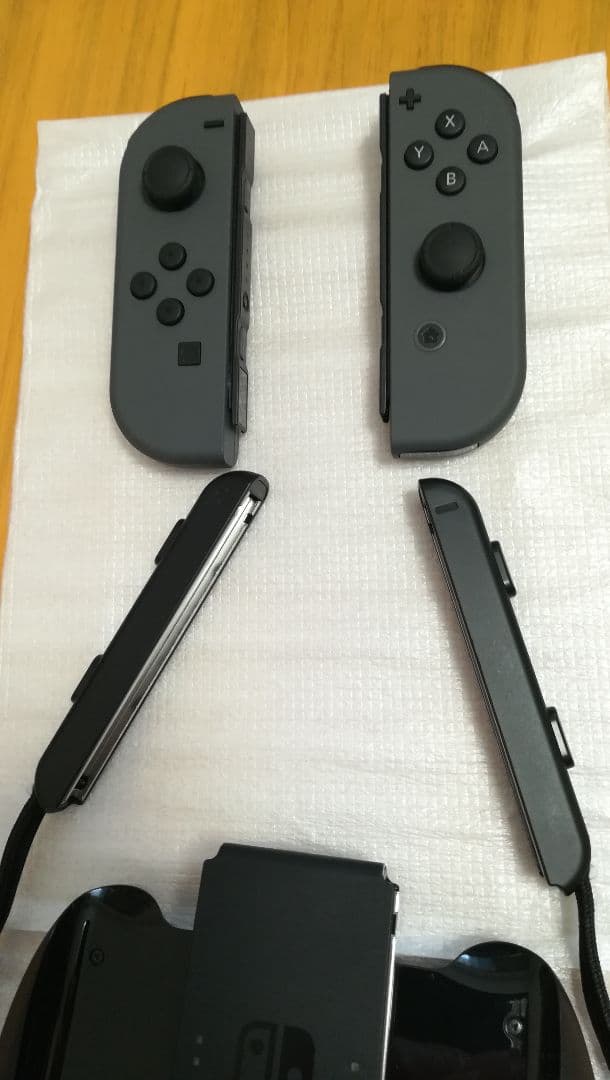 Nintendo Switch 本体 グレー ACアダプタ、Joy-Con付