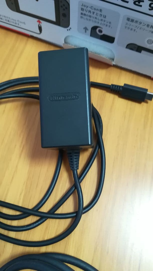 Nintendo Switch 本体 グレー ACアダプタ、Joy-Con付