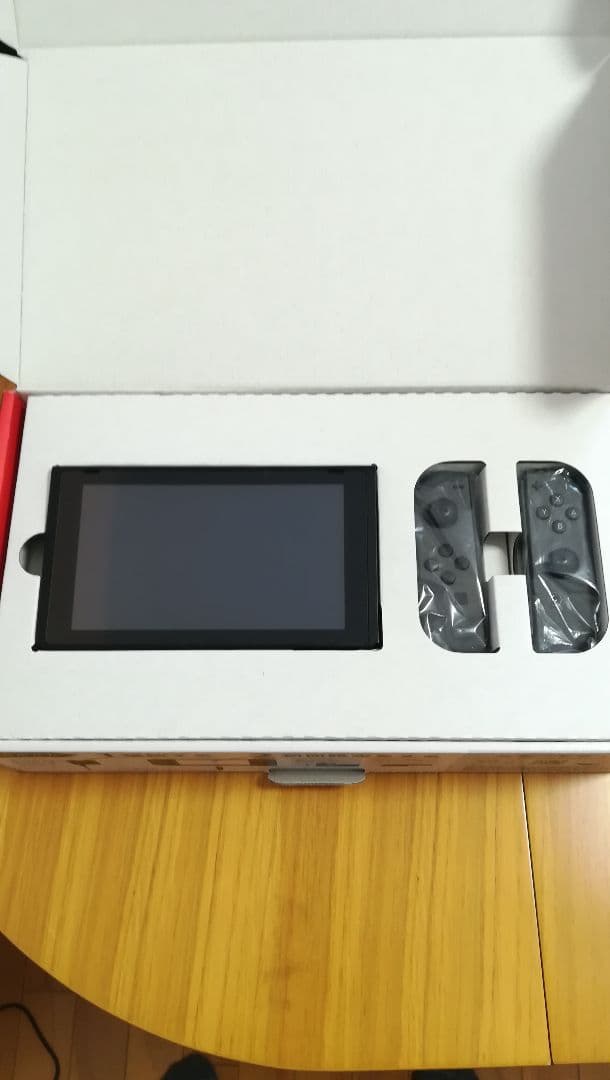 Nintendo Switch 本体 グレー ACアダプタ、Joy-Con付