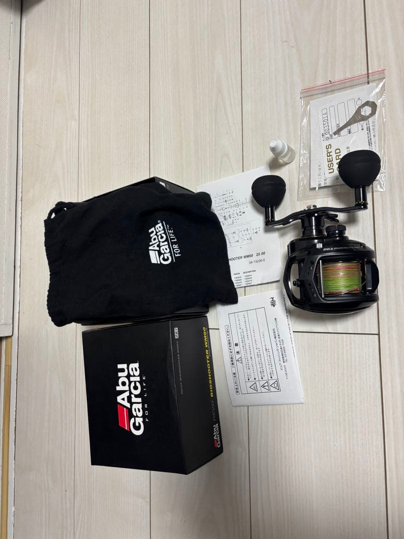 リール Abu Garcia BIGSHOOTER WM60
