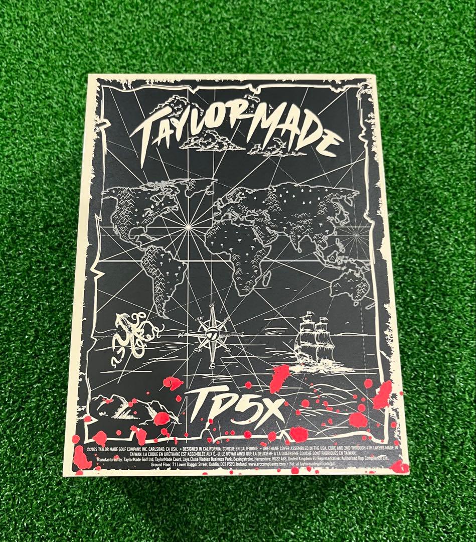 テーラーメイド限定品「TP5X PIX™ PIRATES」ボール　1ダース