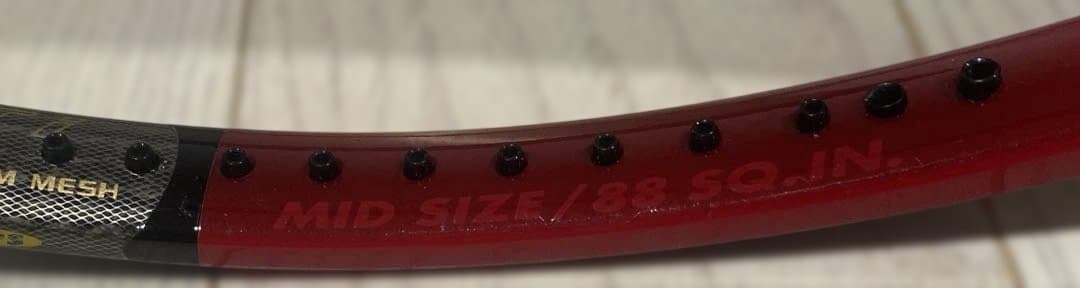 ヨネックス　元祖赤ラケRDTI70 MID 名機 プロスタッフ　プレステージ