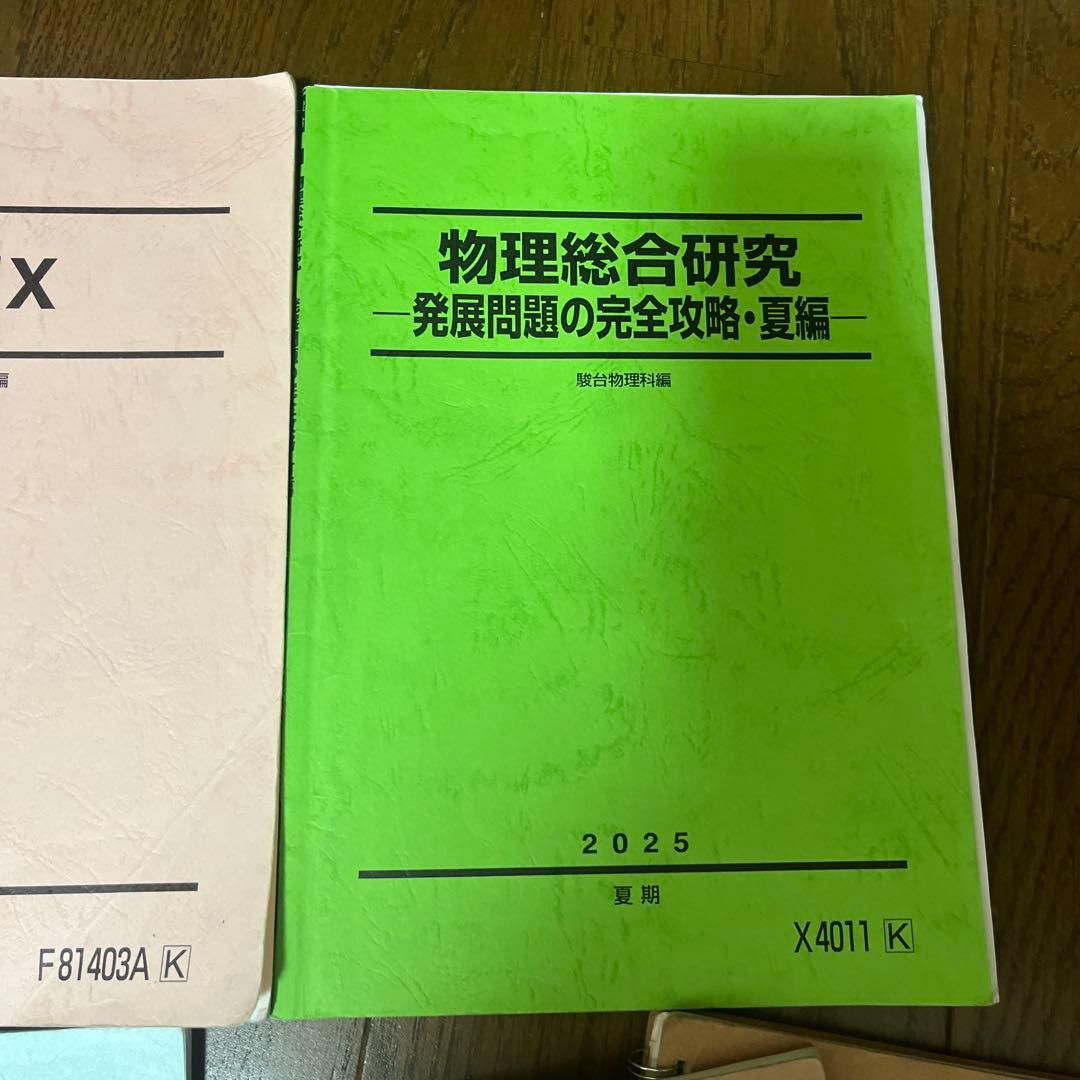 駿台 2025 後期 物理X(前期、後期)物理の総合研究