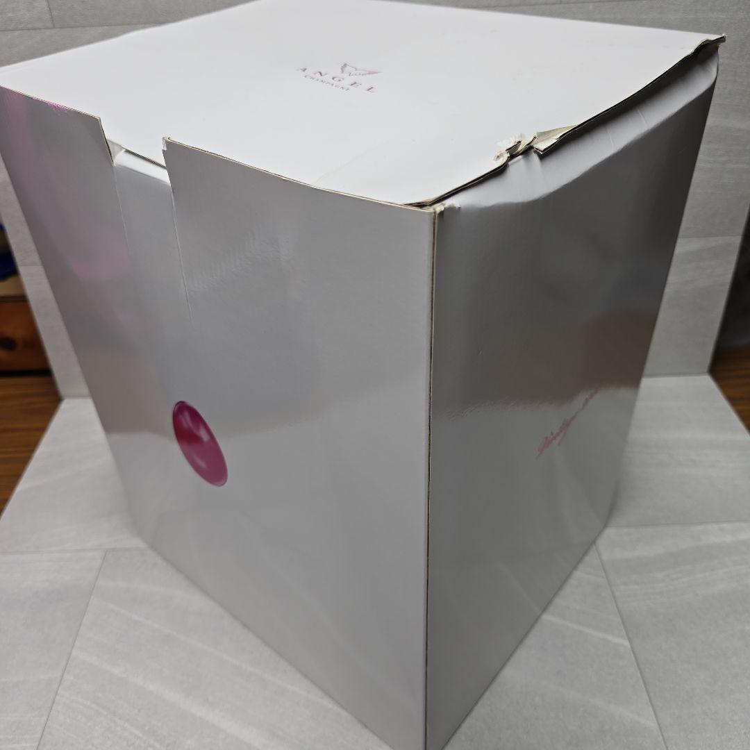 【ケース・空瓶】エンジェル　シャンパン　エッグ　ヴィンテージ　ピンク　2008