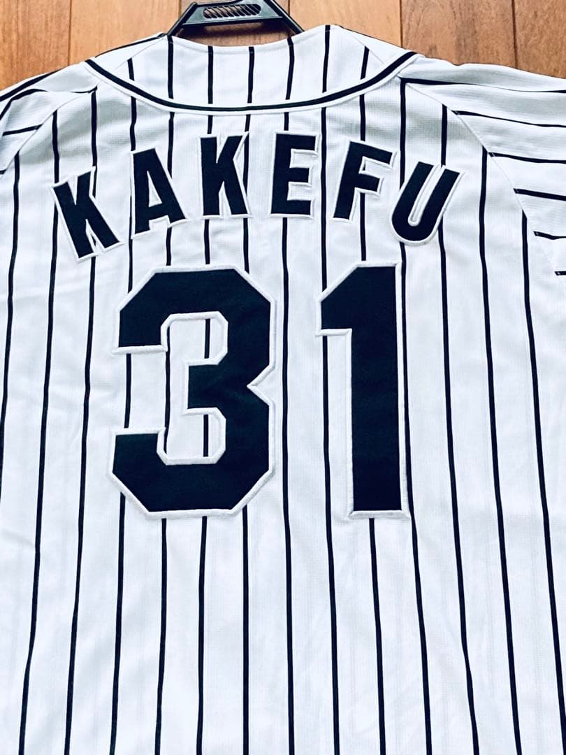 阪神タイガース 掛布　ユニフォーム メンズL 掛布雅之　刺繍　阪神公認　ミズノ