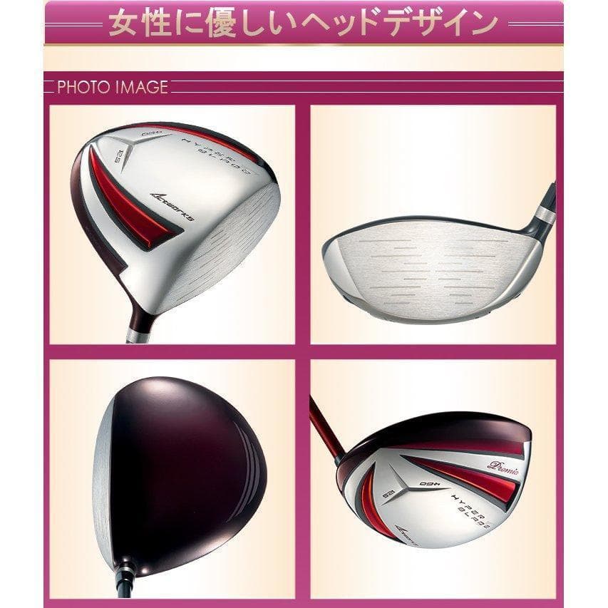 新品！レディース 高反発ドライバー ガンマ　USTマミヤプレミアアッタス L