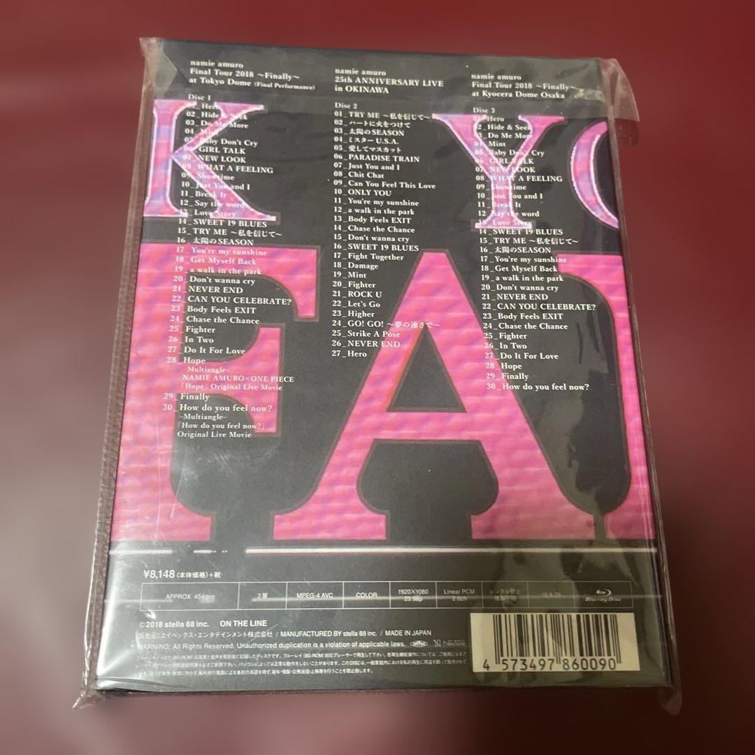 安室奈美恵 Finally 東京ドーム最終公演+25周年沖縄ライブ+京セラドーム