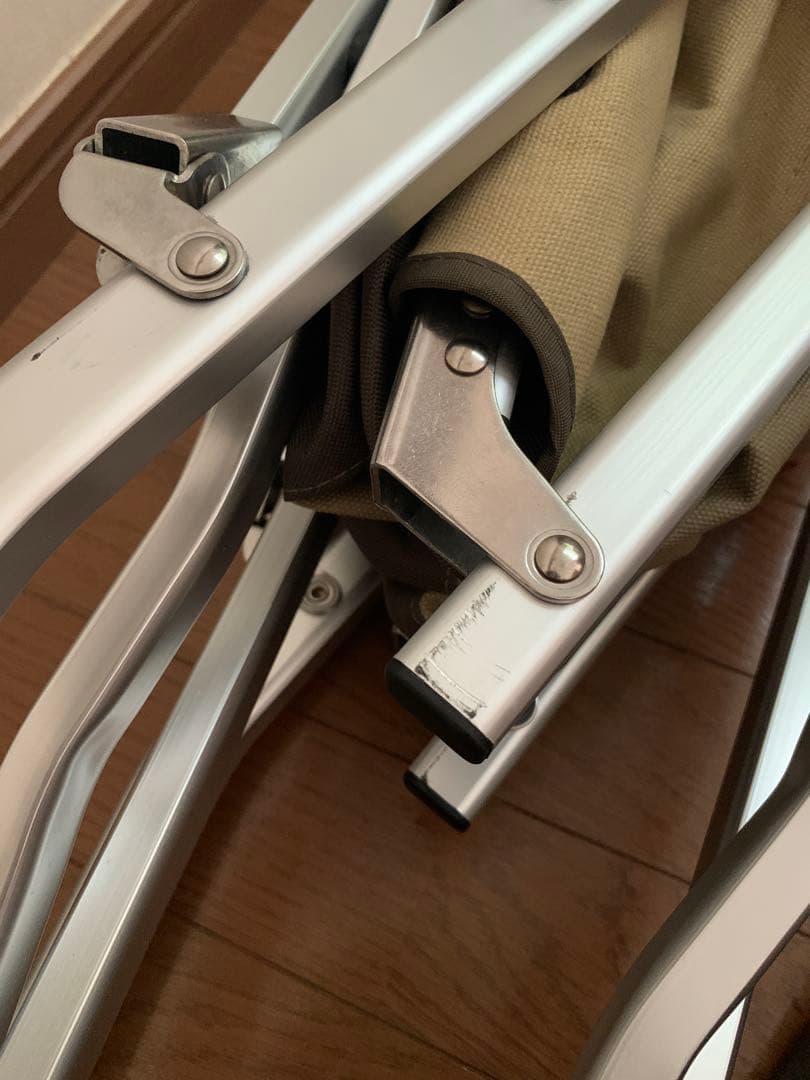 スノーピーク　ローチェア　カーキ　①