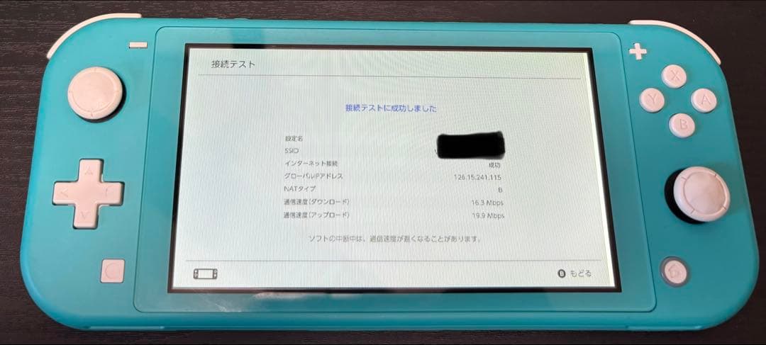 【ジャンク】 スイッチ ライト switch lite ターコイズ