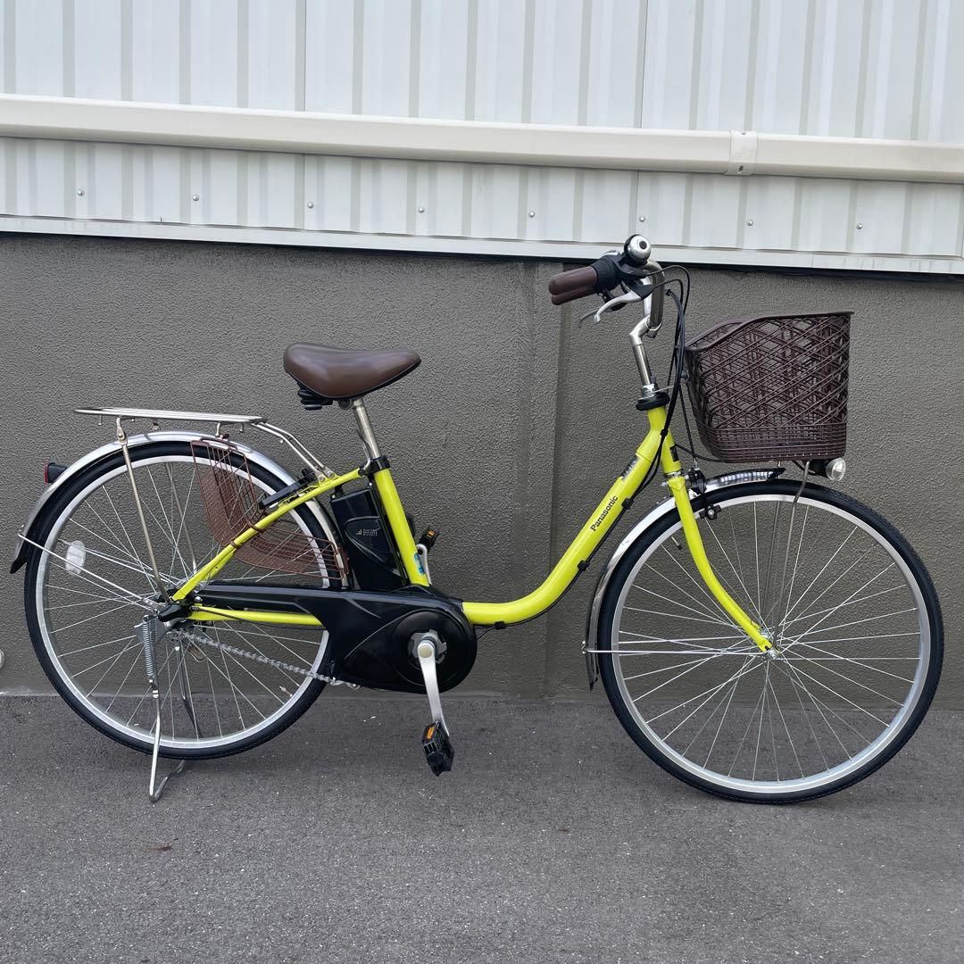 パナソニック電動アシスト自転車26インチ美品