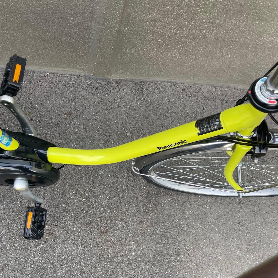 パナソニック電動アシスト自転車26インチ美品