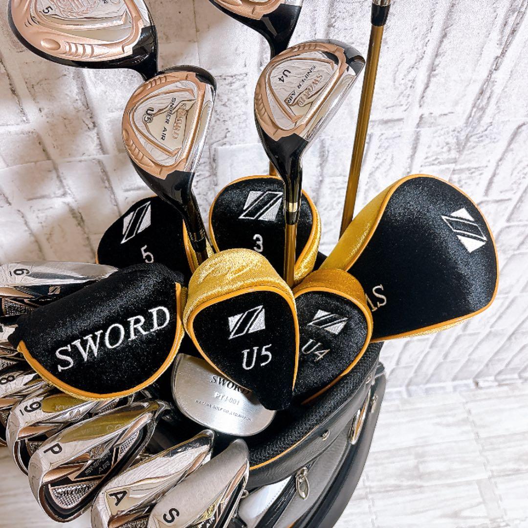 【美品】SWORD KATANA SNIPER AIR 13本 クラブセット R