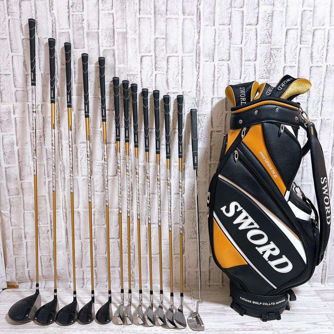 【美品】SWORD KATANA SNIPER AIR 13本 クラブセット R