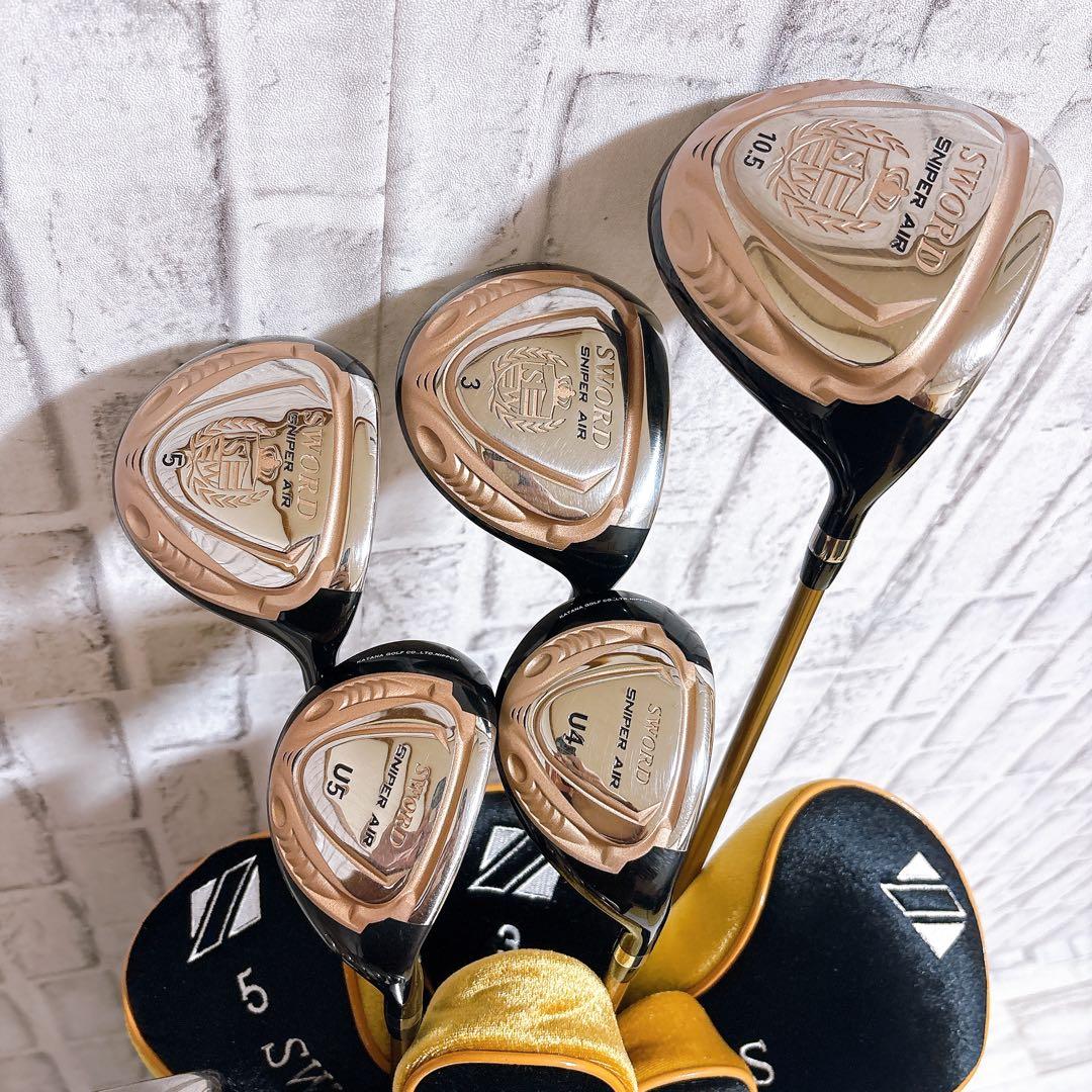 【美品】SWORD KATANA SNIPER AIR 13本 クラブセット R