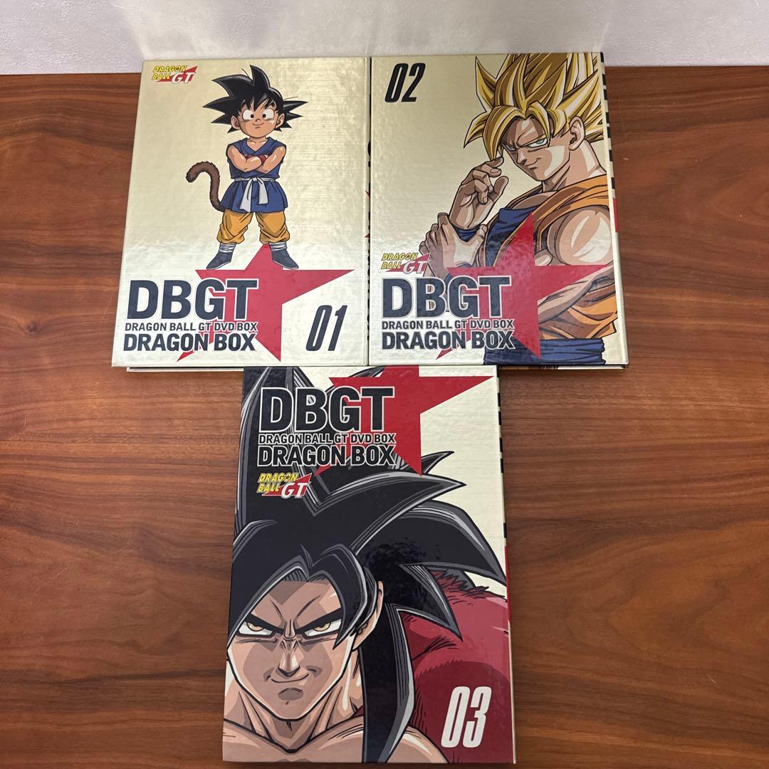 DRAGON BALL GT DVD　DRAGONBOX　DBGT