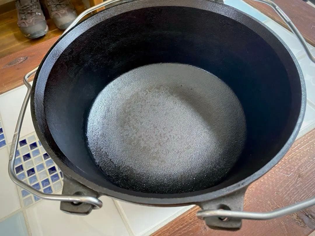 【希少・廃盤】スノーピーク 和鉄ダッチオーブン 28