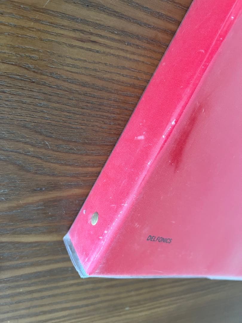 リング式アルバム A4サイズ ピンク・レッド・シルバーの3セット