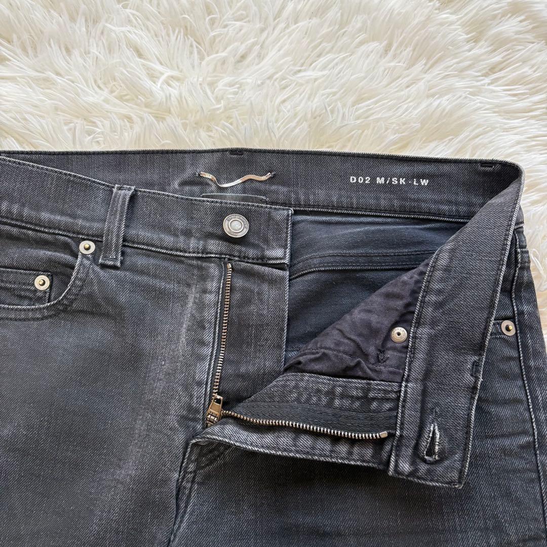 SAINTLAURENT 2015 エディ期 ブラックデニムパンツ 28インチ