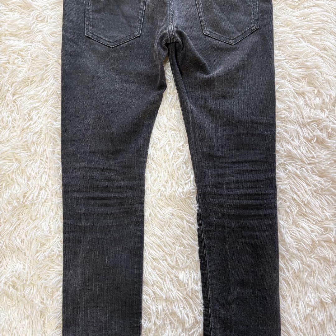 SAINTLAURENT 2015 エディ期 ブラックデニムパンツ 28インチ