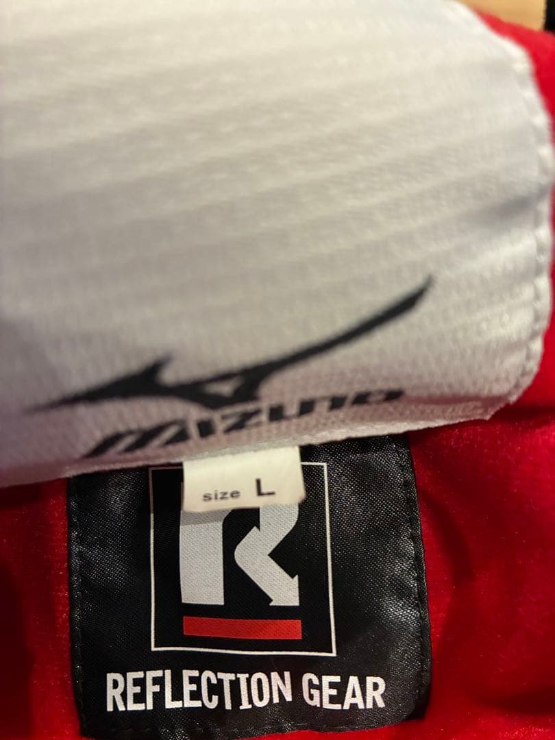 【赤いおはぎ】ミズノ高機能スキーウェア（SAJ）上下セットメンズLサイズ