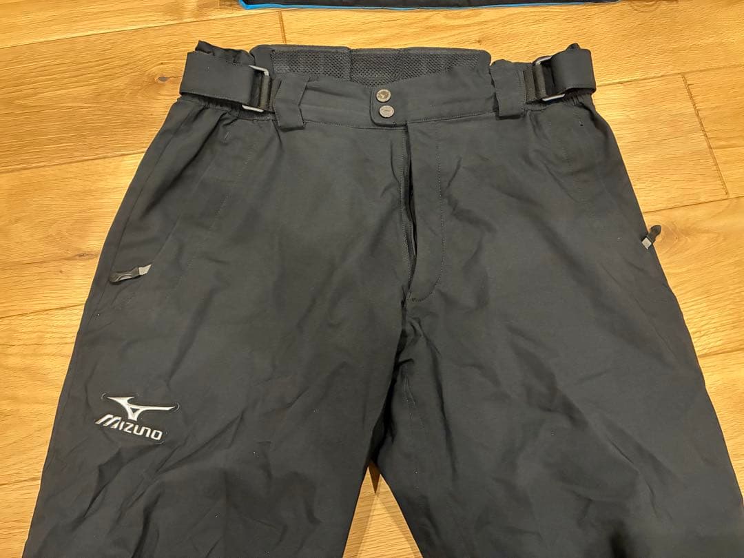 【赤いおはぎ】ミズノ高機能スキーウェア（SAJ）上下セットメンズLサイズ